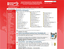 Tablet Screenshot of business-shopping.denmark-brands.com