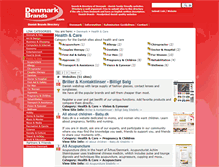 Tablet Screenshot of health-care.denmark-brands.com