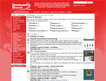 Tablet Screenshot of home-garden.denmark-brands.com